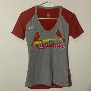 St. Louis Cardinals Nike Women's V-Neck